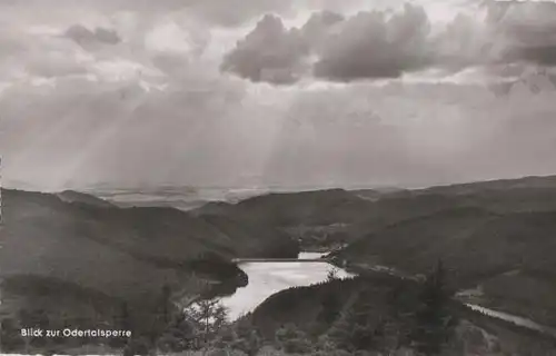 Walkenried - Blick zur Odertalsperre - ca. 1955