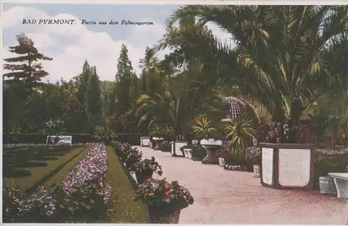 Bad Pyrmont - Partie aus Palmengarten - ca. 1935