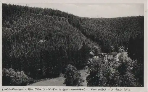Finsterbergen - Wald-Blick nach dem Hermannsbad - ca. 1940
