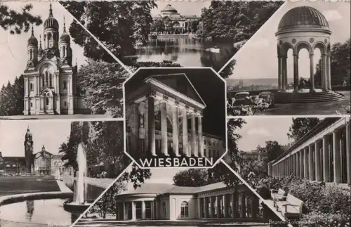 Wiesbaden - mit 7 Bildern - 1957