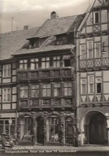 Wernigerode - Holzgeschnitztes Haus