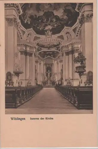 Ulm-Wiblingen - Inneres der Kirche