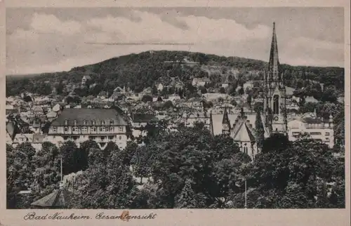 Bad Nauheim - Gesamtansicht - ca. 1950