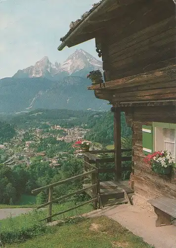 Berchtesgaden - mit Watzmann - 1988