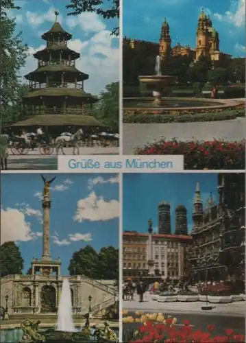 München - u.a. Friedensengel - ca. 1980