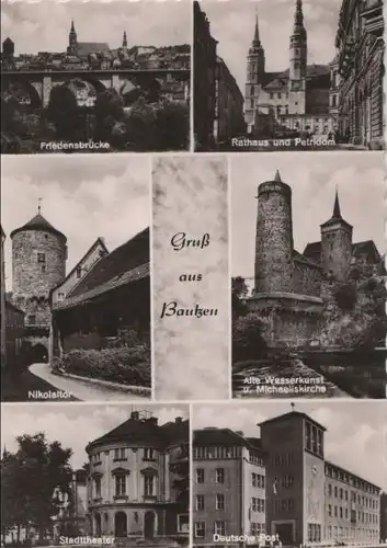 Bautzen - u.a. Nikolaitor - 1962