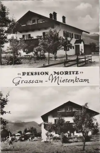 Grassau - Mietenkam, Pension Moritz - 1973