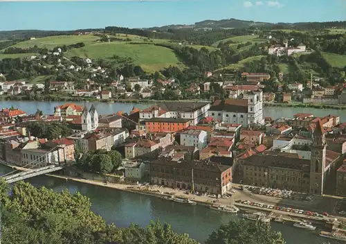 Passau - Blick vom Oberhaus - 1979