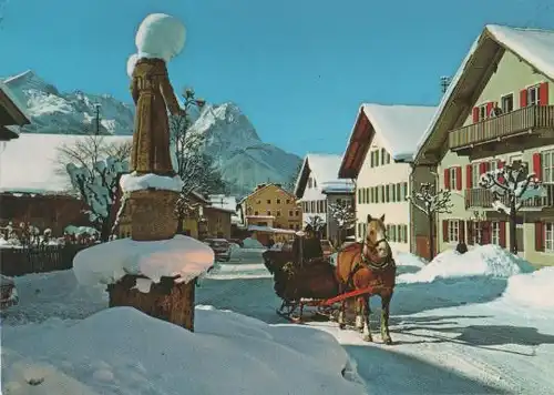 Garmisch-Partenkirchen - Antoniusbrunnen - 1984