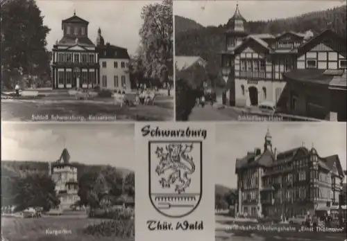Schwarzburg - u.a. Schloßberg-Hotel - 1974