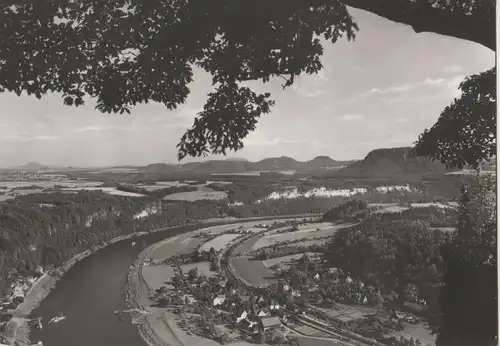 Sächsische Schweiz - Blick von der Bastei - 1986