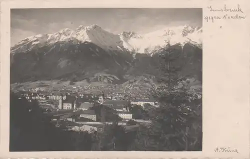 Österreich - Österreich - Innsbruck gegen Norden - ca. 1935