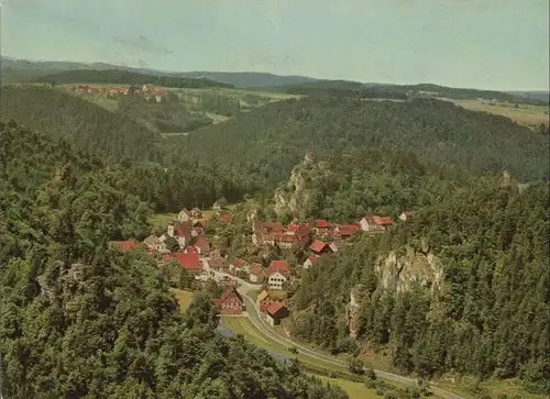 Pottenstein-Tüchersfeld - von oben