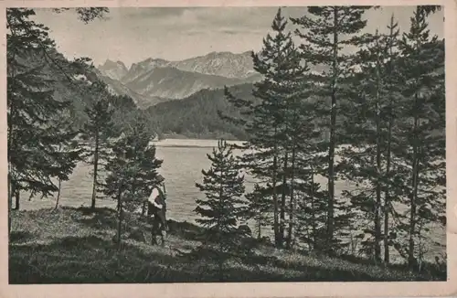 Österreich - Österreich - Hechtsee - mit Kaisergebirge - ca. 1935