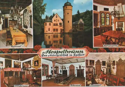 Mespelbrunn - Schloss - 6 Bilder