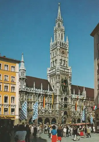 München - Neues Rathaus am Marienplatz - ca. 1995