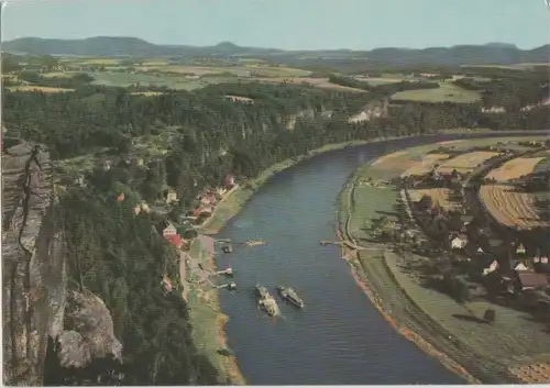 Sächsische Schweiz - Blick von der Bastei - 1967