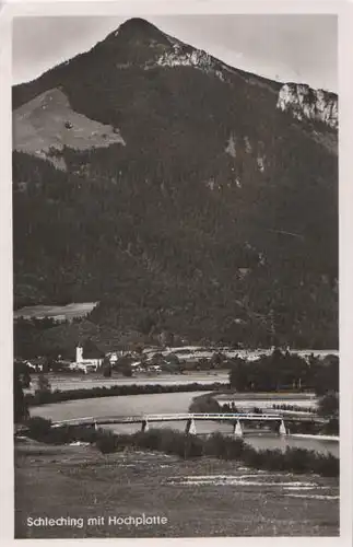 Schleching mit Hochplatte - 1957