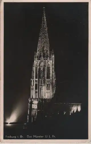 Freiburg - Das Münster - ca. 1960