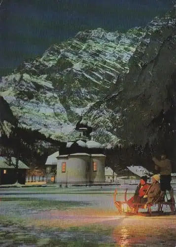 Berchtesgaden - Mondnacht in St. Bartholomä - 1972