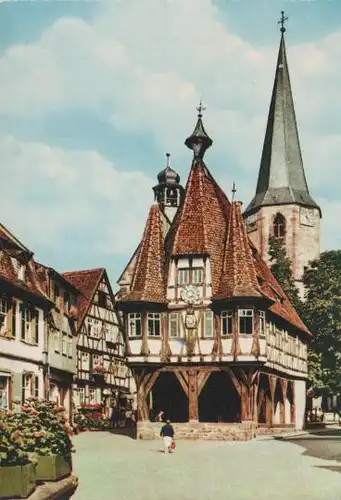 Michelstadt im Odenwald - Rathaus - 1962