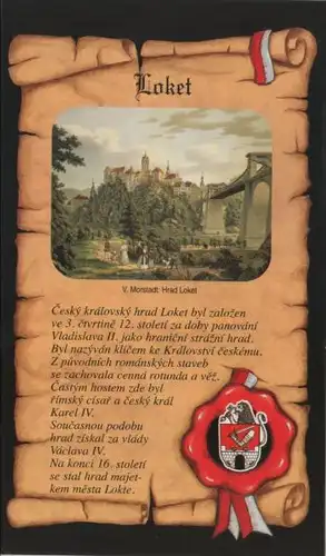 Tschechien - Loket - Tschechien - Castle