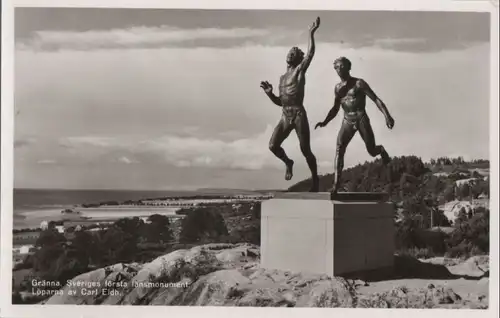 Schweden - Schweden - Gränna - Sveriges första länsmonumet - ca. 1955
