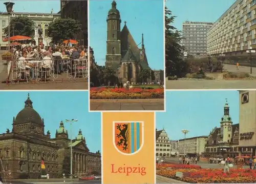 Leipzig - u.a. Naschmarkt - ca. 1985