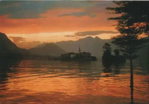 Schweiz - Schweiz - Lago Maggiore - Isola Oescatori - ca. 1980