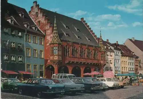 Freiburg - Das historische Kaufhaus - ca. 1980