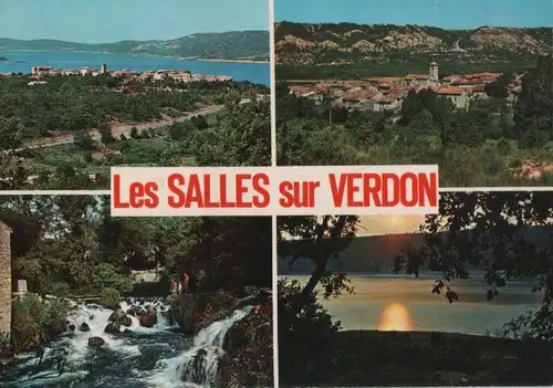 Frankreich - Frankreich - Les Salles-sur-Verdon - mit 4 Bildern - 1982