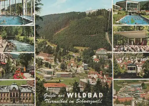 Bad Wildbad Schwarzw. u.a. Freibecken - ca. 1985