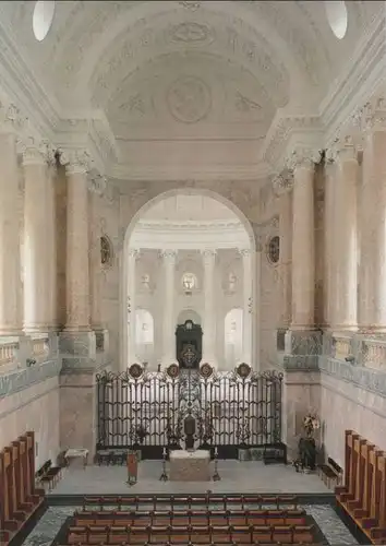 St. Blasien - Pfarrkirche, Rückblick durch den ehem. Mönchschor - ca. 1980
