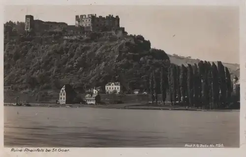 St. Goar, Burg Rheinfels - ca. 1955