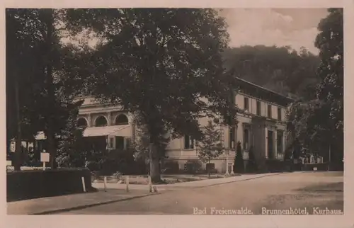 Bad Freienwalde - Brunnenhotel, Kurhaus - ca. 1950