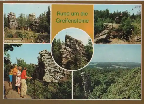 Greifensteine - u.a. Stülpner Höhle - 1989