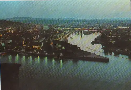 Koblenz - Mündung der Mosel - ca. 1985
