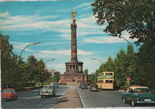 Berlin-Tiergarten, Siegessäule - 1965