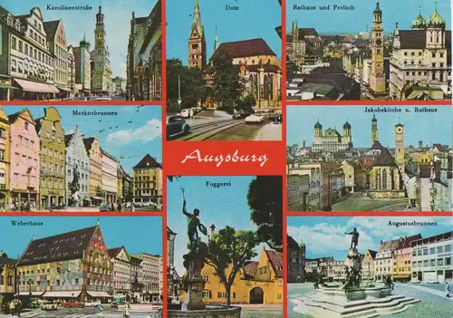 Augsburg, Bayern - u.a. Dom - ca. 1985