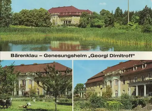 Schenkendöbern-Bärenklau - Genesungsheim Georgi Dimitroff