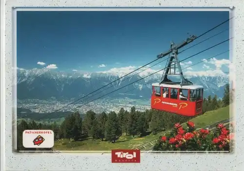 Österreich - Österreich - Patscherkofelbahn - Blick auf Innsbruck - ca. 1995