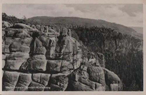 Sächsische Schweiz - Großer Winterberg - 1957