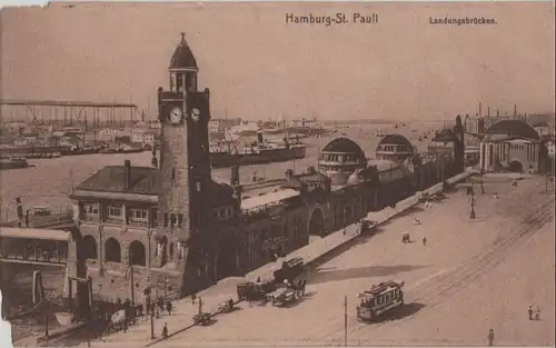 Hamburg-St. Pauli - Landungsbrüclen