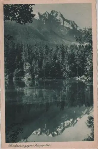 Badersee - gegen Zugspitze - ca. 1935