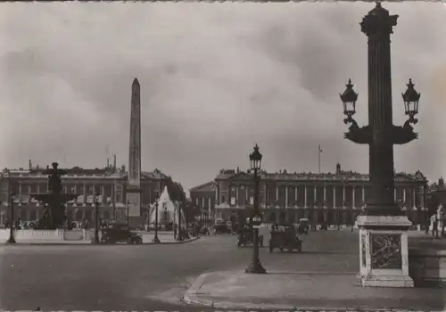 Frankreich - Frankreich - Paris - Place de la Concorde - ca. 1950