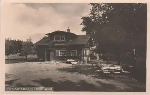 Ruhlaer Skihütte - ca. 1955