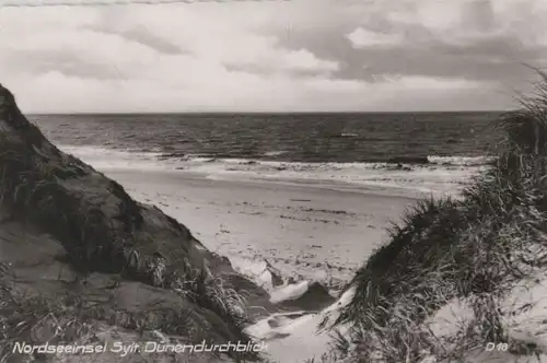 Sylt - Dünendurchblick - ca. 1960