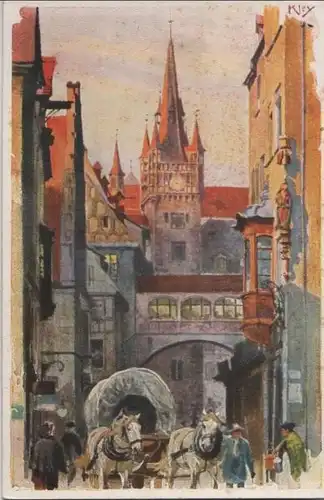 Nürnberg - Rathausgasse - ca. 1955