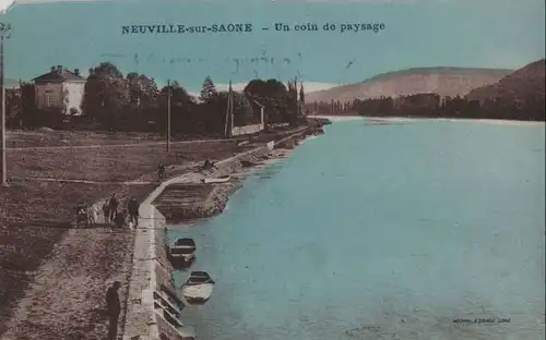 Frankreich - Frankreich - Neuville-sur-Saone - Un coin de paysage - 1932