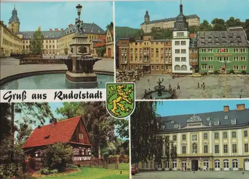 Rudolstadt - u.a. Schloss Heidecksburg - 1985